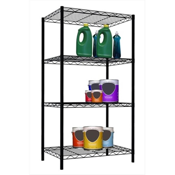 Doba-Bnt 4-Layer Wire Shelf Black; SA1557781